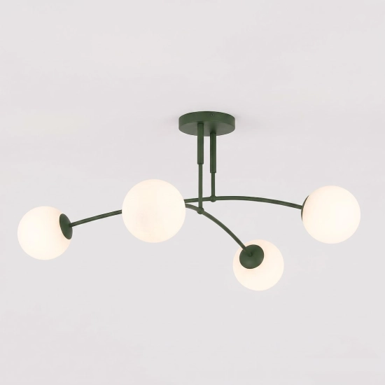 Plafon PREGOS 4 OLIVE GREEN 1891/4 EMIBIG