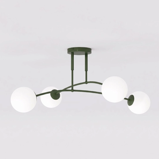Plafon PREGOS 4 OLIVE GREEN 1891/4 EMIBIG