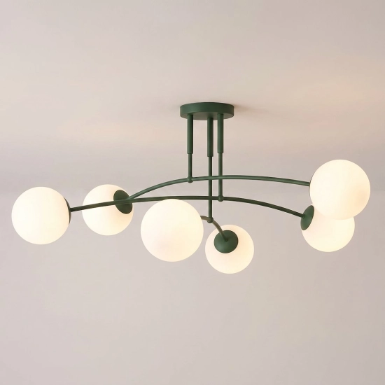 Plafon PREGOS 6 OLIVE GREEN 1891/6 EMIBIG