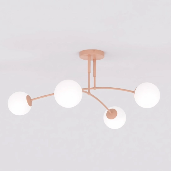 Plafon PREGOS 4 CORAL 1892/4 EMIBIG