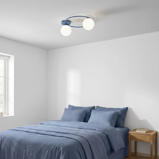 Lampa sufitowa SOPRA 2 DUSTY BLUE 1893/2 EMIBIG