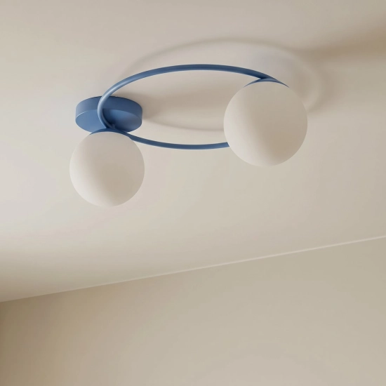 Lampa sufitowa SOPRA 2 DUSTY BLUE 1893/2 EMIBIG