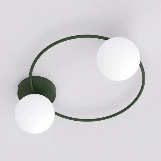 Lampa sufitowa SOPRA 2 OLIVE GREEN 1894/2 EMIBIG