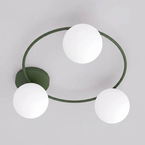 Lampa sufitowa SOPRA 3 OLIVE GREEN 1894/3 EMIBIG