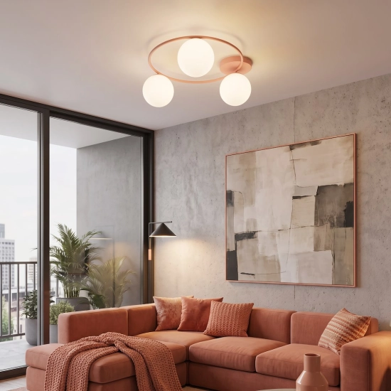 Lampa sufitowa SOPRA 3 CORAL 1895/3 EMIBIG