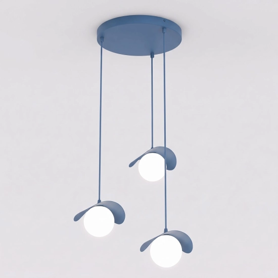 Lampa wisząca RITUAL 3 PREM DUSTY BLUE 1896/3PREM EMIBIG