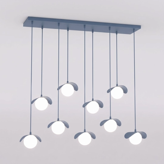 Lampa wisząca RITUAL 9 DUSTY BLUE 1896/9 EMIBIG