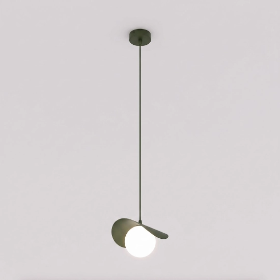 Lampa wisząca RITUAL 1S OLIVE GREEN 1897/1S EMIBIG