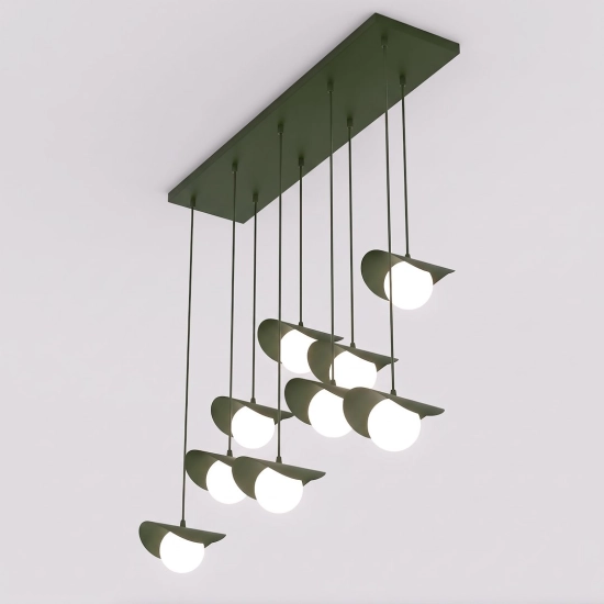 Lampa wisząca RITUAL 9 OLIVE GREEN 1897/9 EMIBIG
