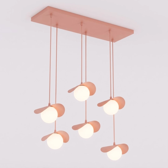 Lampa wisząca RITUAL 6 CORAL 1898/6 EMIBIG