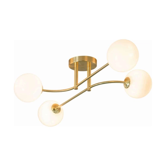 Kinkiecik.pl Lampa sufitowa OTTO 4LT SEMI FLUSH 75959 ENDON