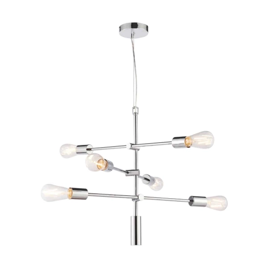 Kinkiecik.pl Lampa wisząca RUBENS 6LT PENDANT 75940 ENDON
