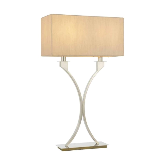 Kinkiecik.pl Lampa stołowa VIENNA 2LT TABLE 63748 ENDON