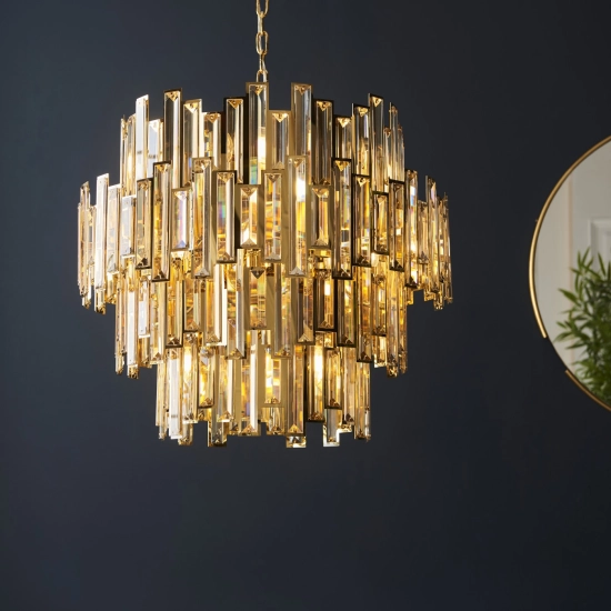 Lampa wisząca VIVIANA gold XV 101663 ENDON
