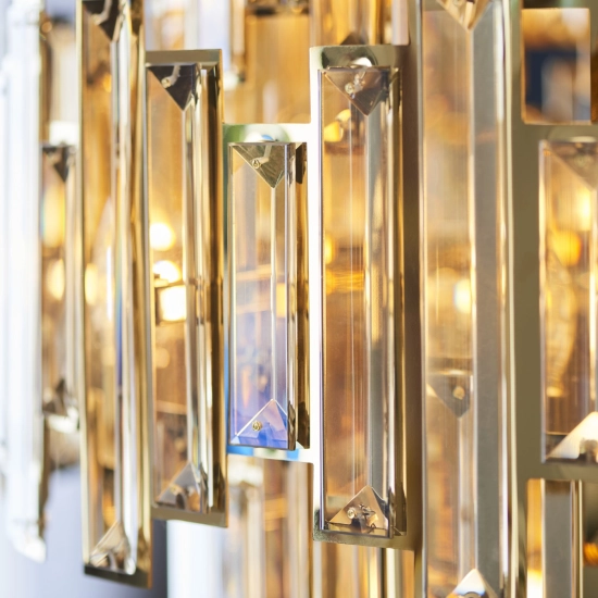 Lampa wisząca VIVIANA gold XV 101663 ENDON