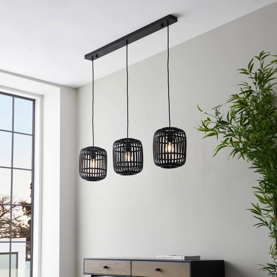 Lampa wisząca MATHIAS black III 101698 ENDON