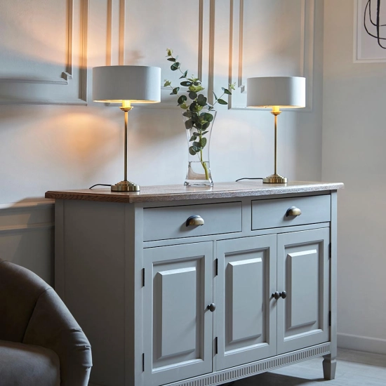 Lampa stołowa HIGHCLERE brass 104054 ENDON