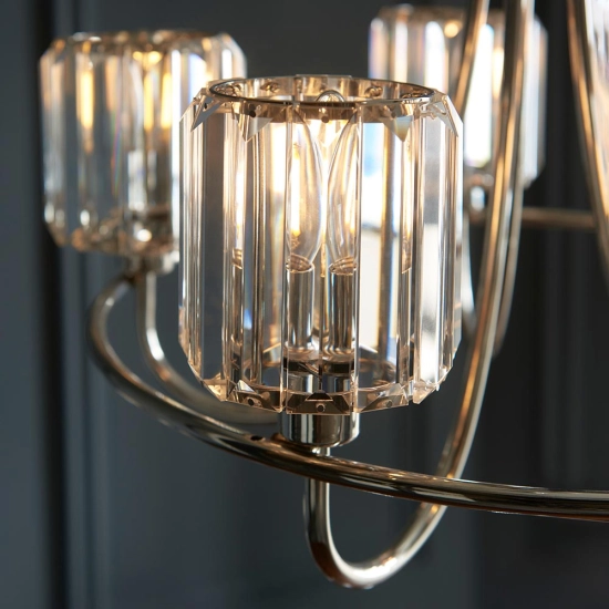 Lampa wisząca BERENICE nickel V 104108 ENDON