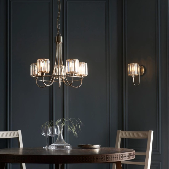 Lampa wisząca BERENICE nickel V 104108 ENDON