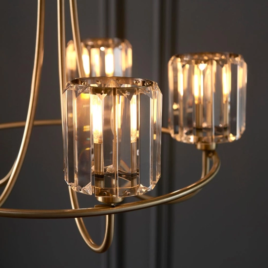 Lampa wisząca BERENICE brass V 107802 ENDON