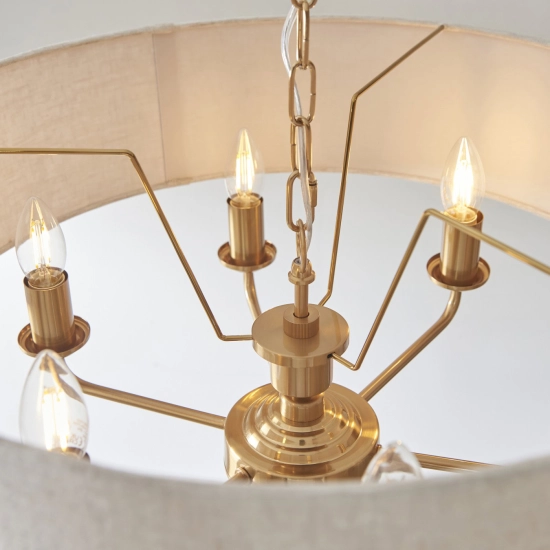 Lampa wisząca Highclere 6lt Pendant 110722 ENDON