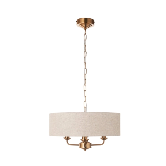 Lampa wisząca Highclere 3lt Pendant 110723 ENDON