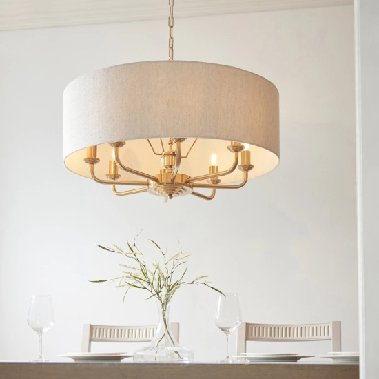 Lampa wisząca Highclere 8lt Pendant 110727 ENDON
