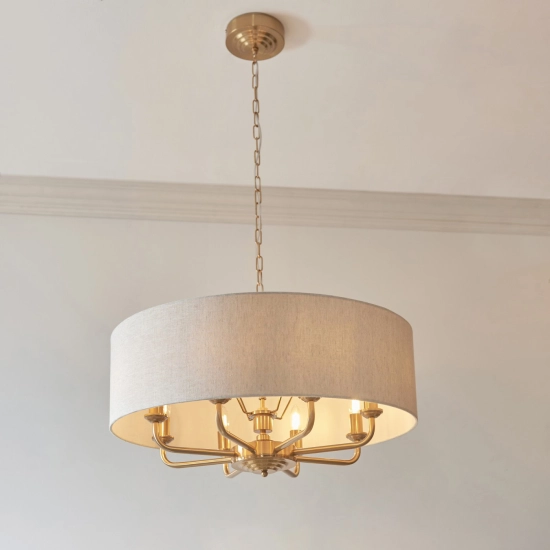 Lampa wisząca Highclere 8lt Pendant 110727 ENDON