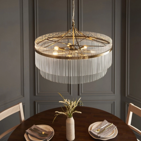 Lampa wisząca Marietta Grand 7lt Pendant 112574 ENDON