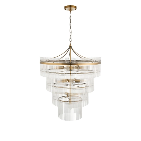 Lampa wisząca Marietta 16lt Tiered Pendant 112576 ENDON