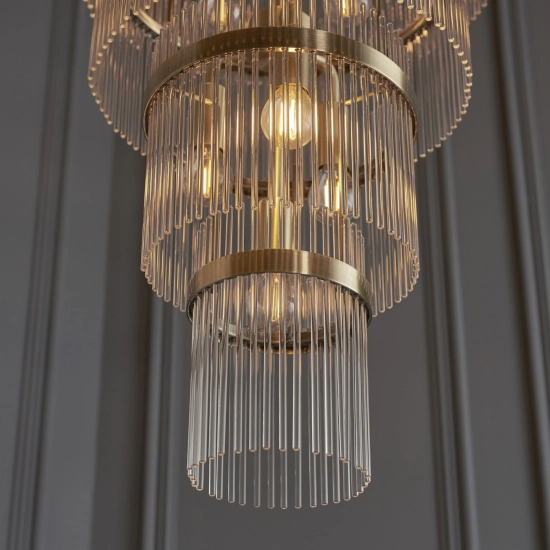 Lampa wisząca Marietta Grand 21lt Tiered Pendant 112793 ENDON