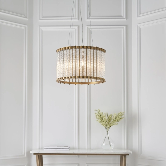 Lampa wisząca ROMOLA gold 81999 ENDON