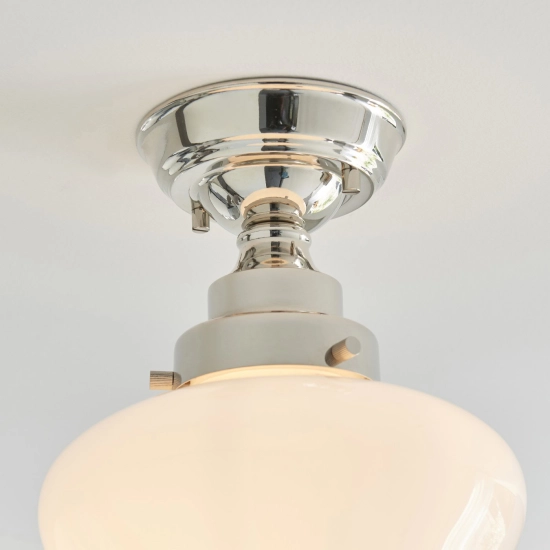 Lampa sufitowa CAMBERLEY nickel-opal 96171 ENDON