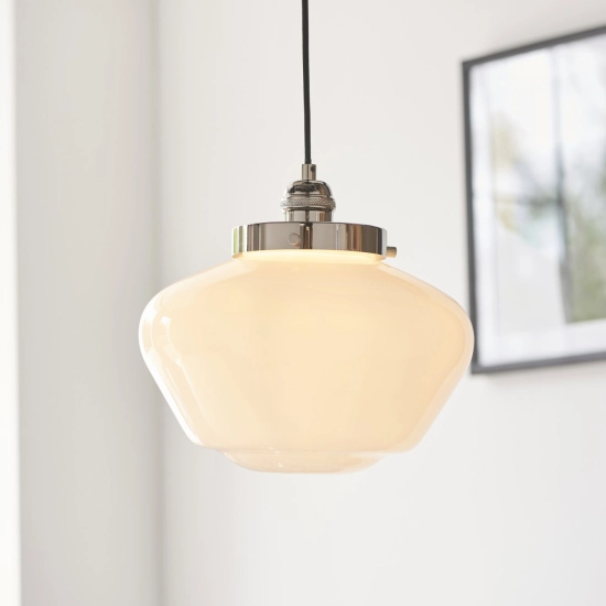 Lampa wisząca CAMBERLEY nickel-opal 96174 ENDON