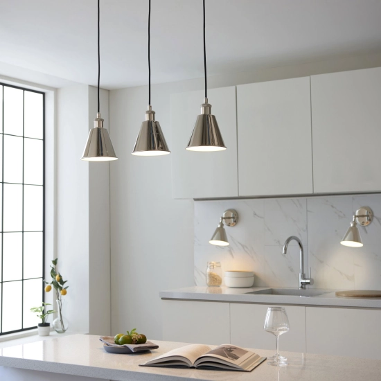 Lampa wisząca Hal 3lt Linear Pendant 97839 ENDON