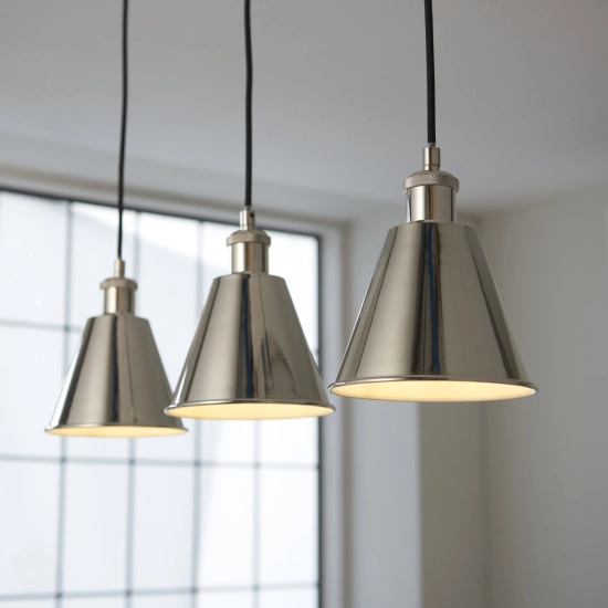 Lampa wisząca Hal 3lt Linear Pendant 97839 ENDON