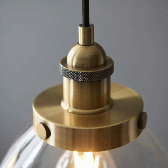 Lampa wisząca Hansen 3lt Linear Pendant 98114 ENDON