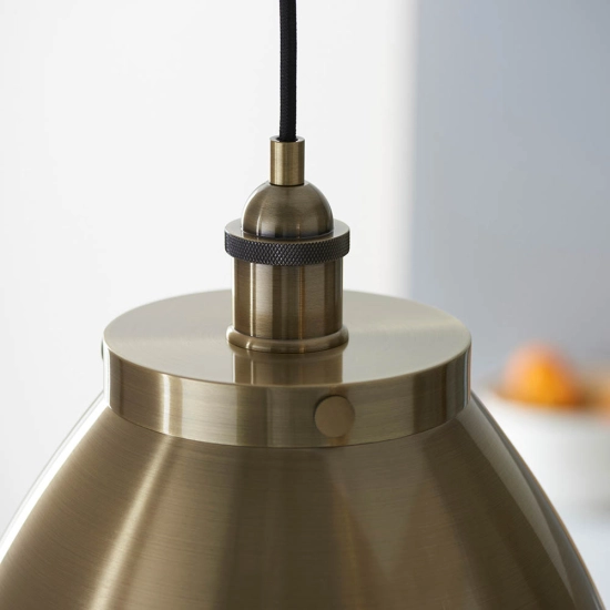 Lampa wisząca FRANKLIN brass I 98744 ENDON