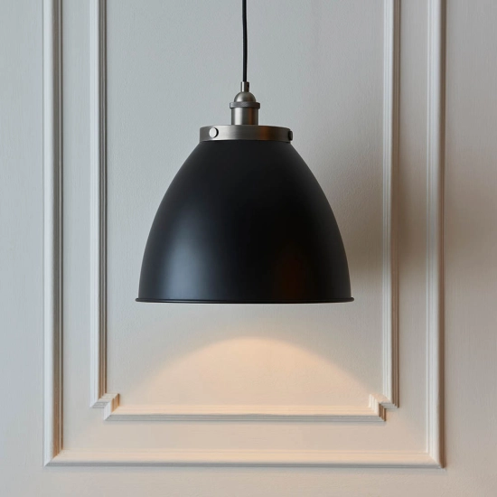 Lampa wisząca FRANKLIN black 98749 ENDON