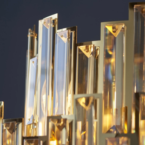 Lampa wisząca VIVIANA gold XII 98925 ENDON