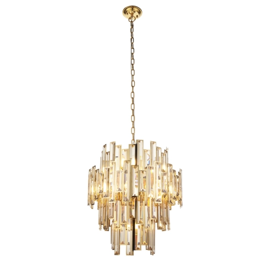 Lampa wisząca VIVIANA gold XII 98925 ENDON