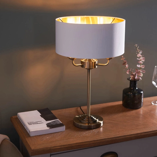 Lampa stołowa HIGHCLERE brass 98932 ENDON