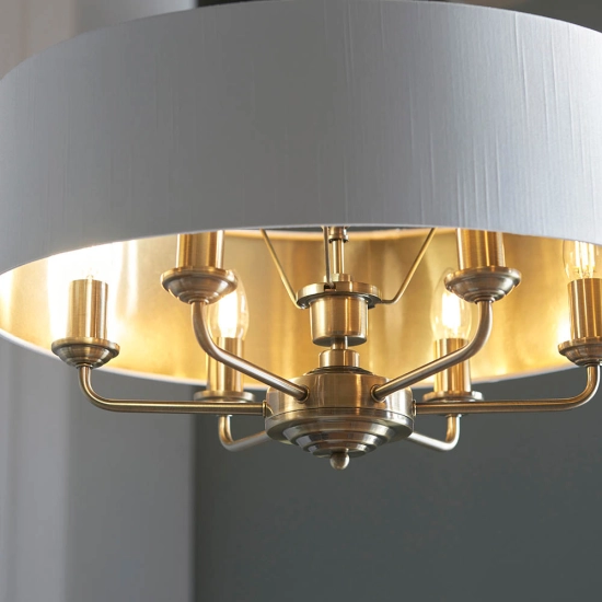 Lampa wisząca HIGHCLERE brass VI 98933 ENDON