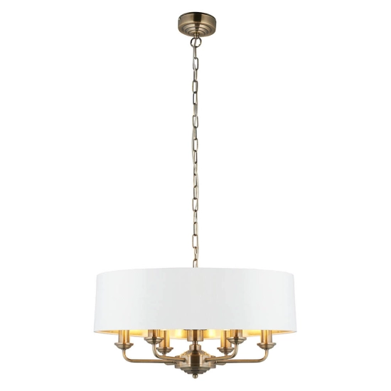 Lampa wisząca HIGHCLERE brass VI 98933 ENDON