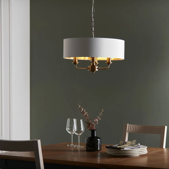 Lampa wisząca HIGHCLERE brass III 98934 ENDON