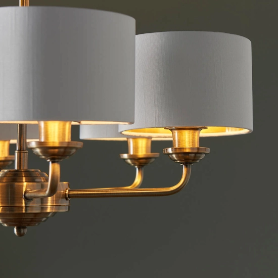 Lampa wisząca HIGHCLERE brass VI 98936 ENDON