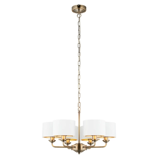 Lampa wisząca HIGHCLERE brass VI 98936 ENDON