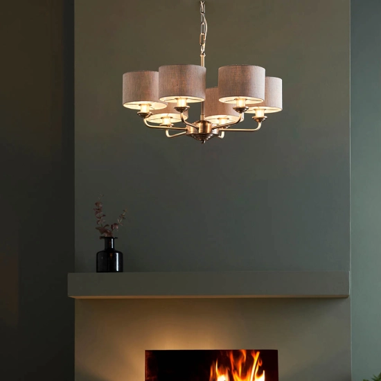 Lampa wisząca Highclere 6lt pendant 99151 ENDON