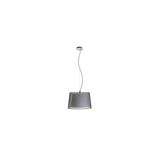ESPLANADE wisząca czarna/biała chrom 230V E27 42W R12483 Rendl light studio