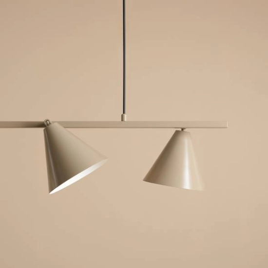 LAMPA WISZĄCA FORM 4 BEIGE 1108L17 Aldex - zdjęcie dodatkowe 2